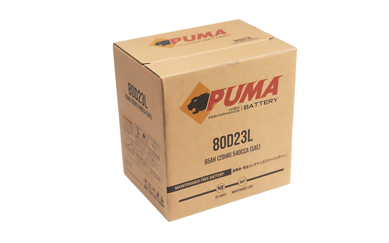 Ắc Quy Puma 80D23L (12V-65Ah)
