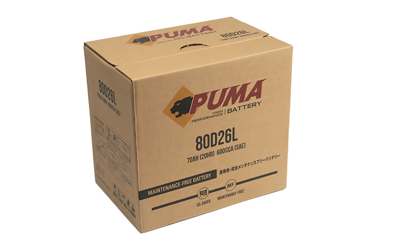 Ắc Quy Puma 80D26L (12V-70Ah)