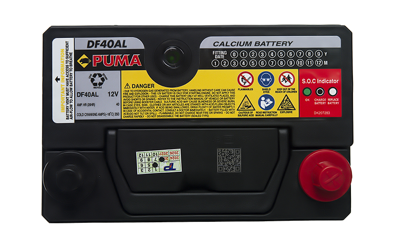 Ắc Quy Puma DF40AL (12V-40Ah)