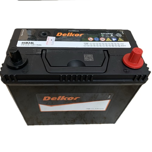 Ắc quy Delkor 46B24L ( 12v - 45Ah )