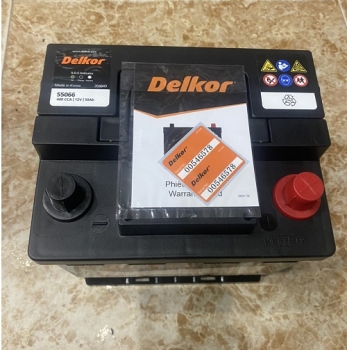 Ắc quy Delkor Din 55066 ( 12v - 50Ah)