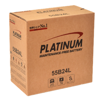 Ắc quy Platinum 55B24L (12V-46Ah)